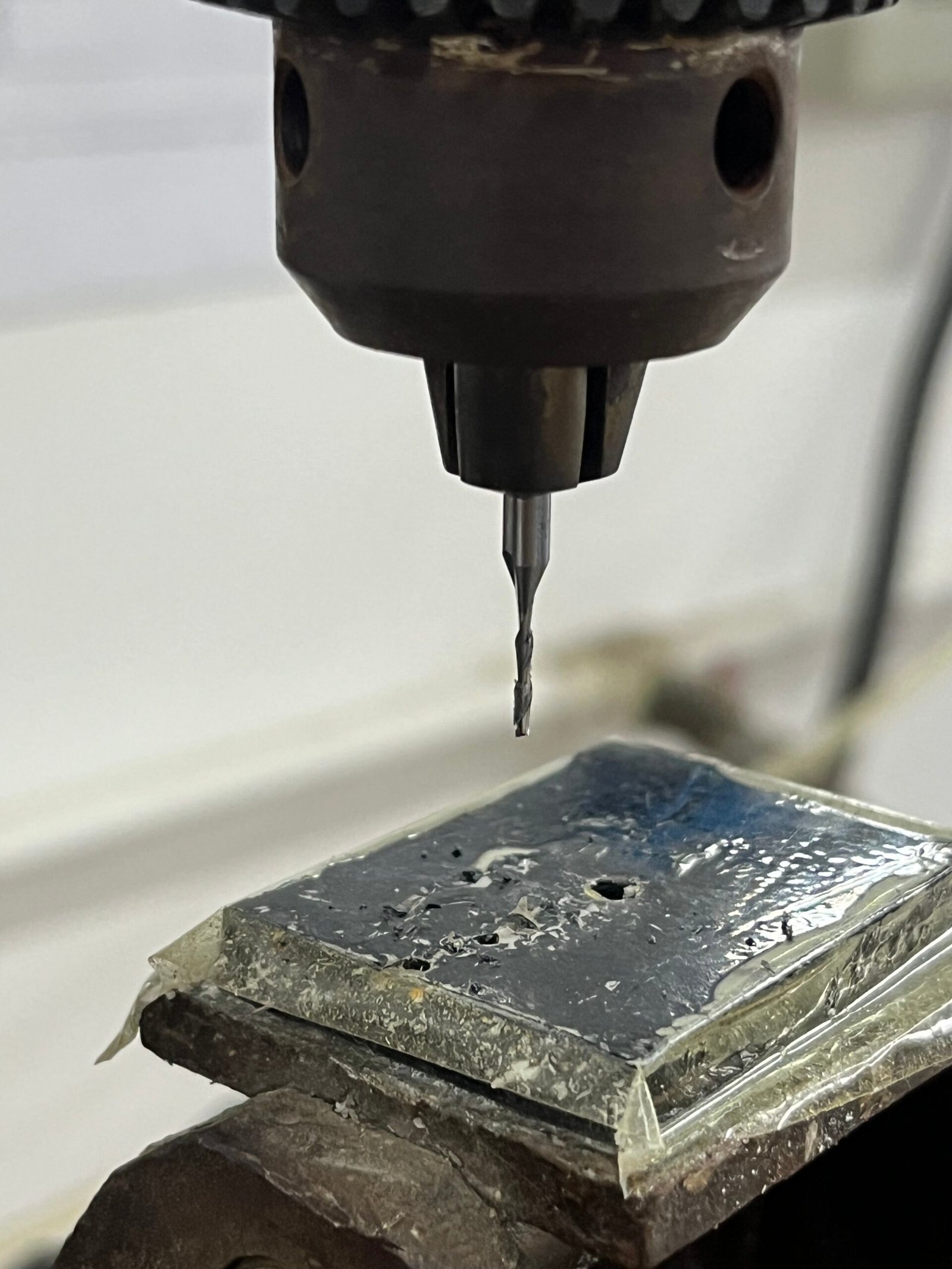 Hand polishing custom sunglasses frames